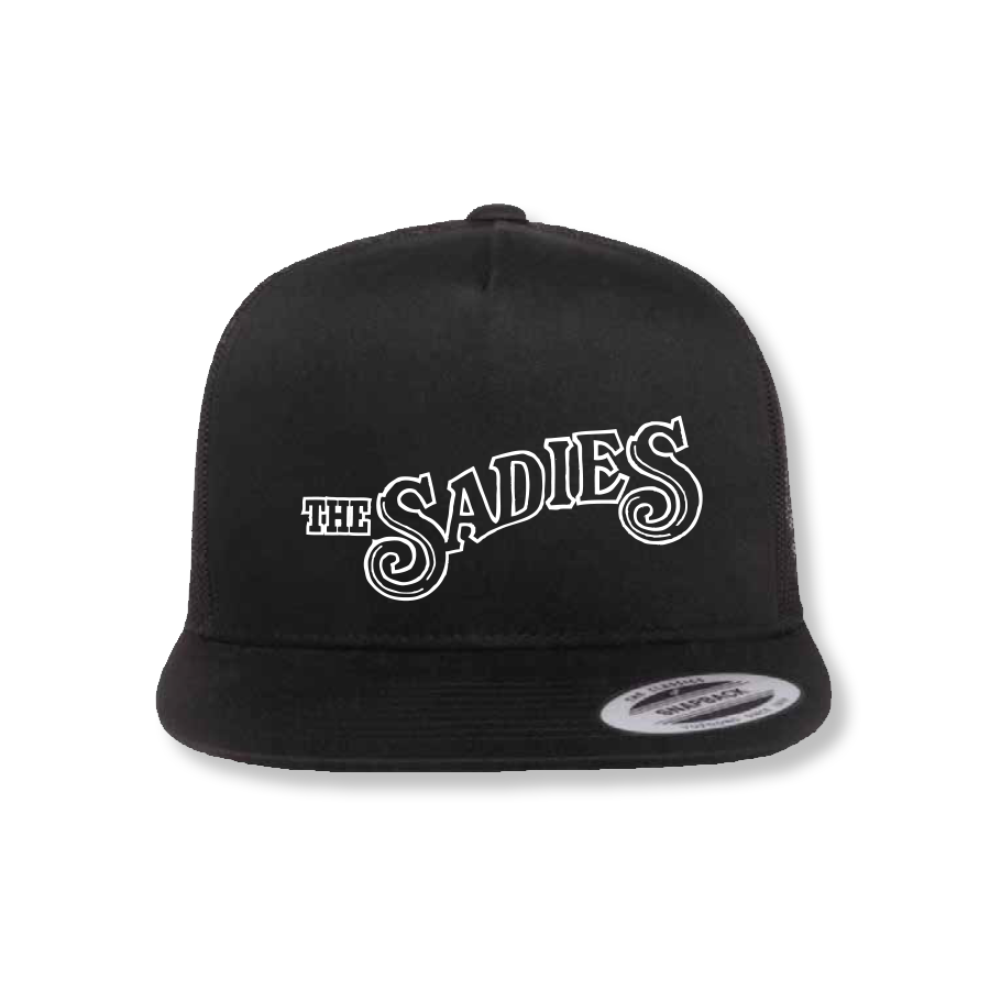 THE SADIES - Logo Mesh Back Snapback - Black