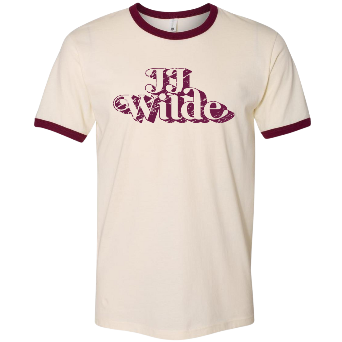 JJ Wilde - Vintage Logo - Unisex Ringer Tee (pre sale)