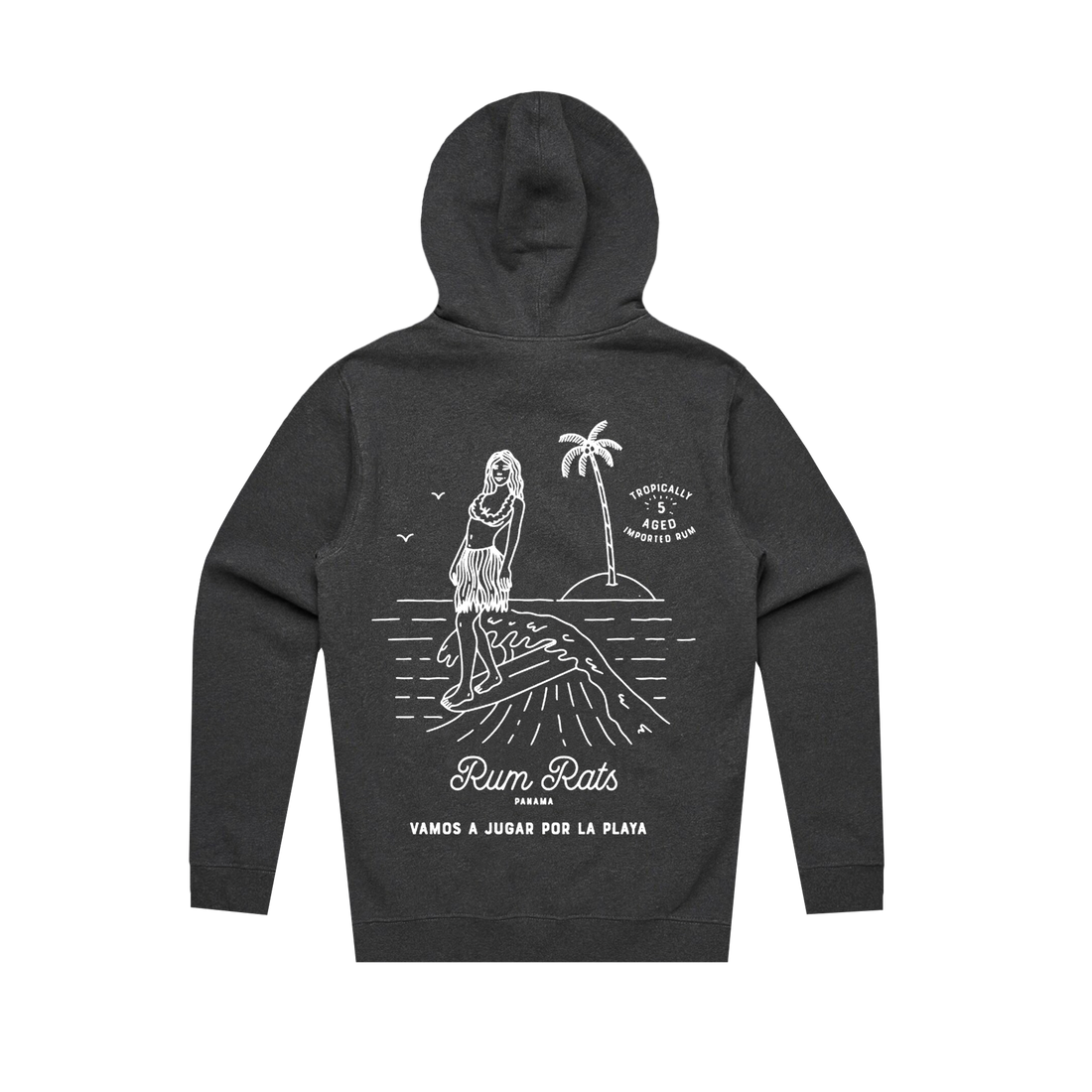 Rum Rats - Surfer girl hoodie