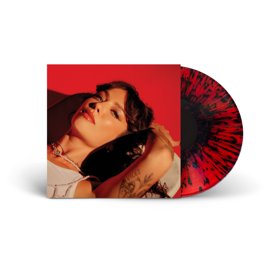 JJ Wilde - Vices - Red / Black Splatter LP (pre sale)