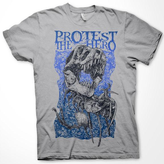 PROTEST THE HERO T-Wrecks Silver T-Shirt