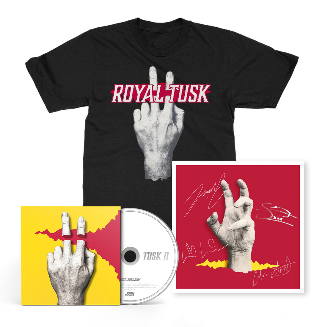 PRE ORDER - Royal Tusk - Tusk II - CD Bundle