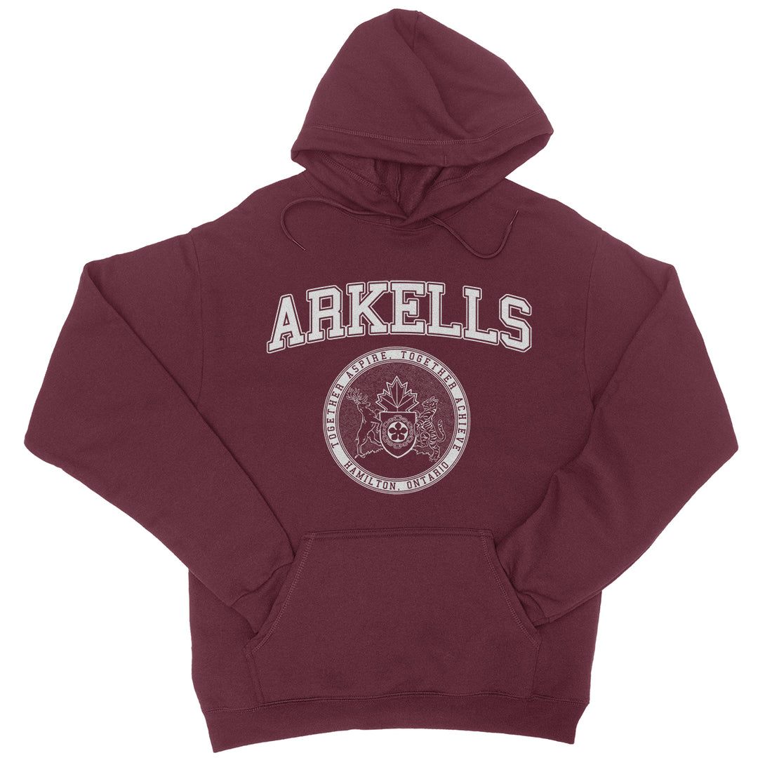 Arkells - Varsity - Pullover Hoodie - Maroon