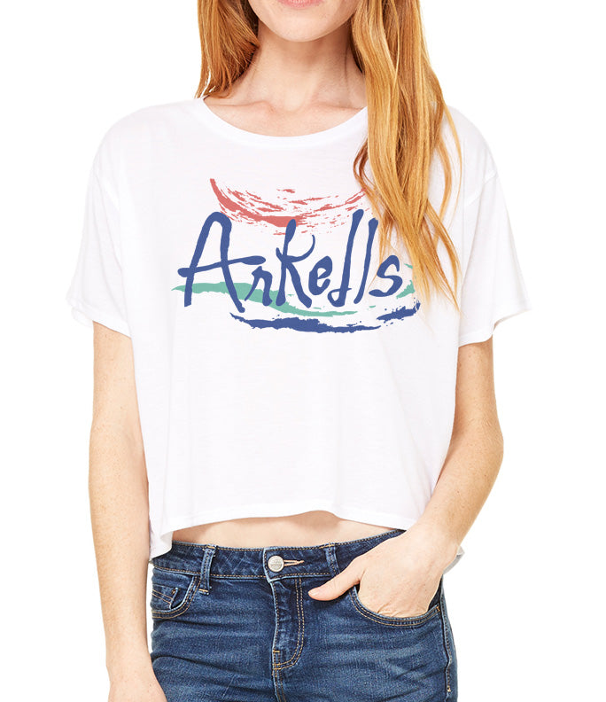 Arkells - Messy Logo - Ladies Flowy Boxy Tee