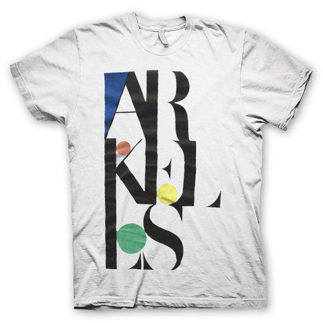 Arkells - Stacked - Unisex White T-Shirt