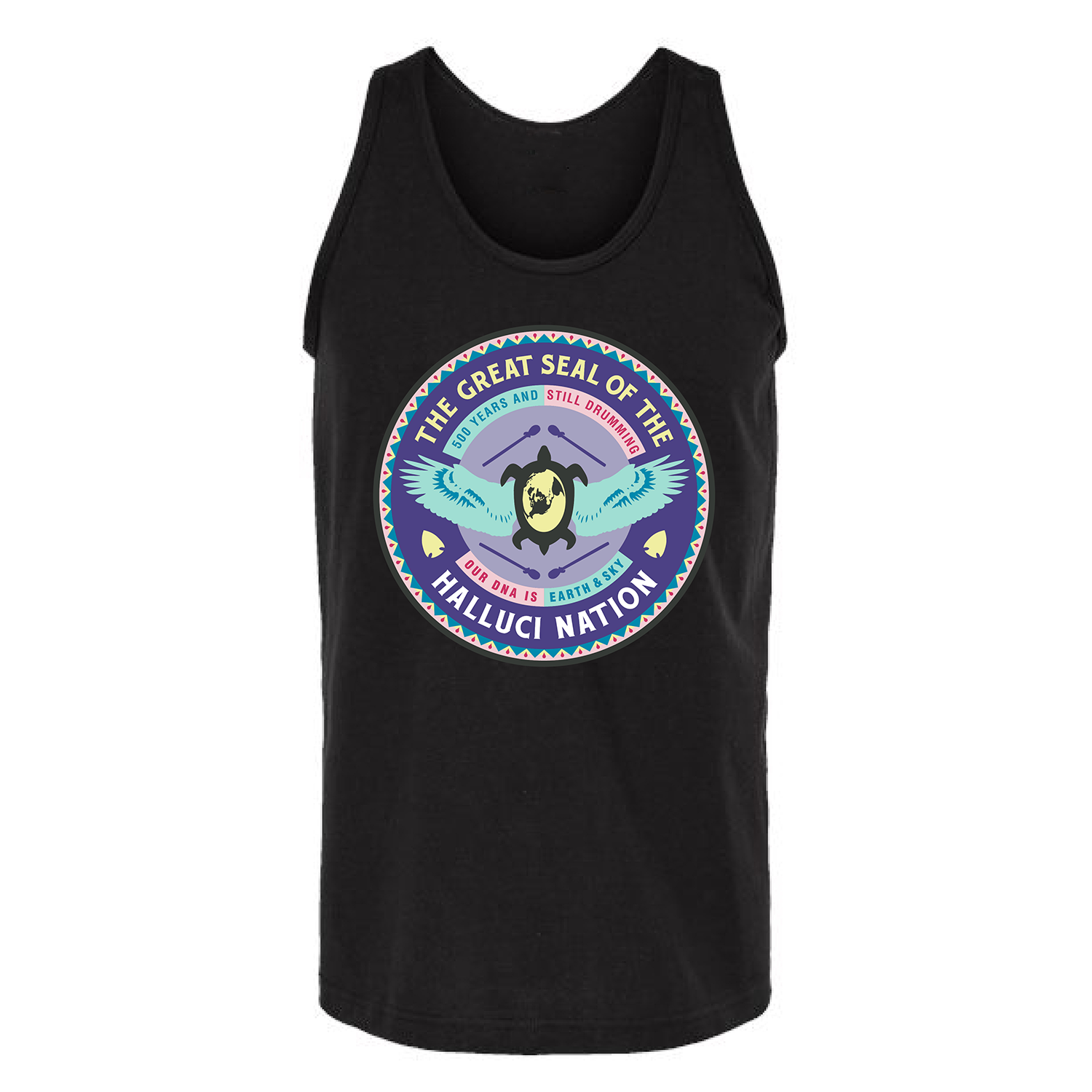 The Halluci Nation - We Are The Halluci Nation Tank Top (purple Seal 