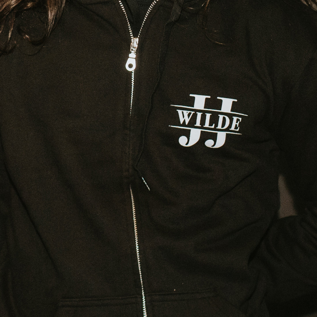 JJ Wilde - Logo Zip Hoodie