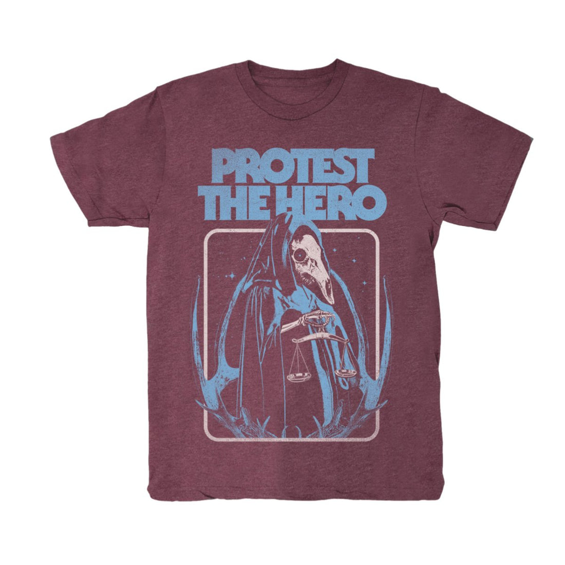 PROTEST THE HERO - Justice - Heather Red Tee