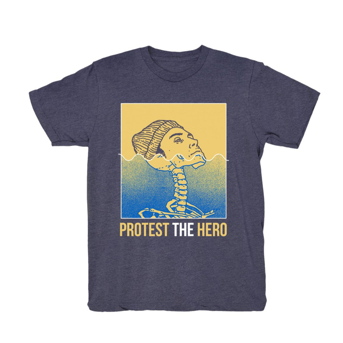 PROTEST THE HERO - Life Aquatic - Heather Navy Tee