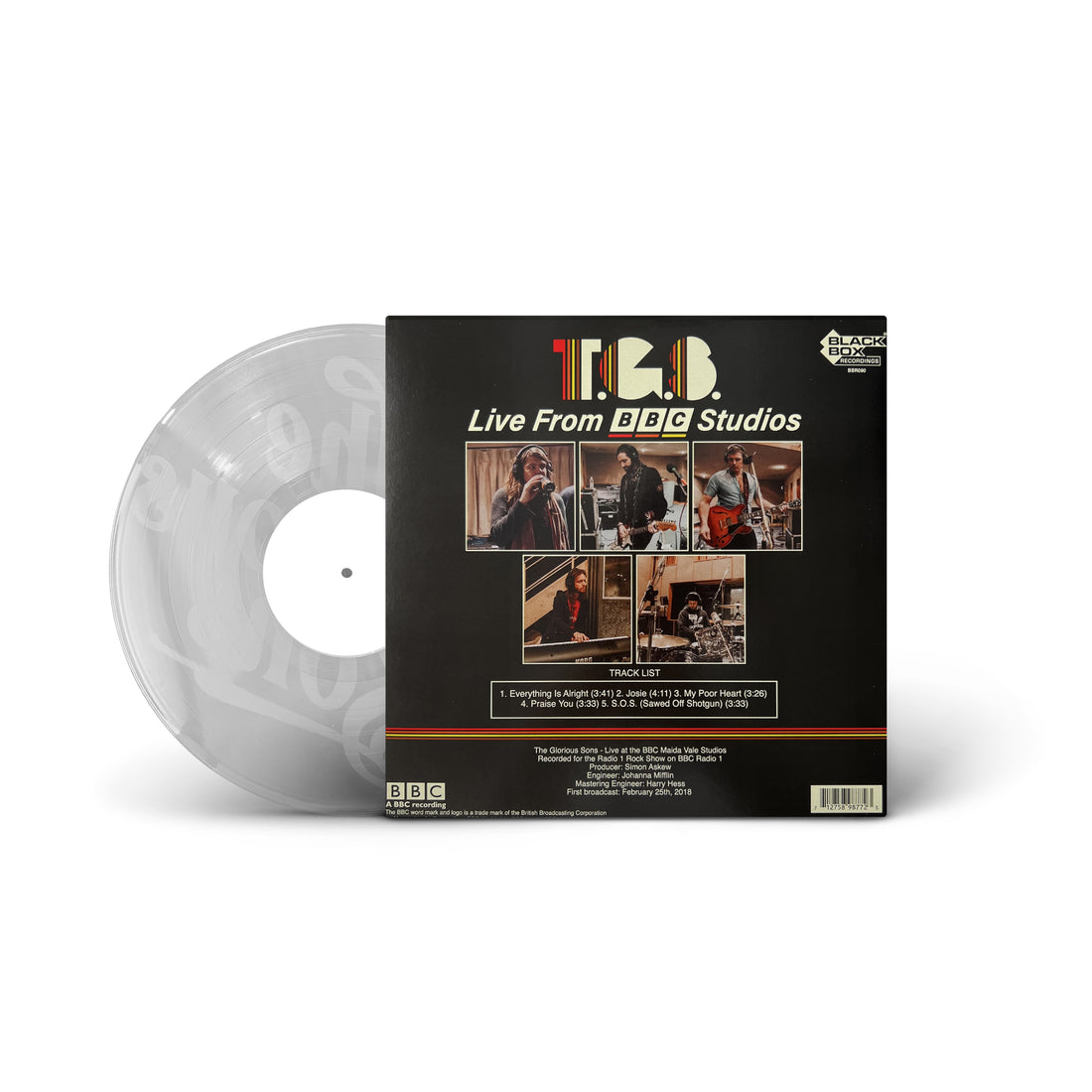 TGS - Live From BBC Studio - Limited Edition Translucent / Etched Vinyl