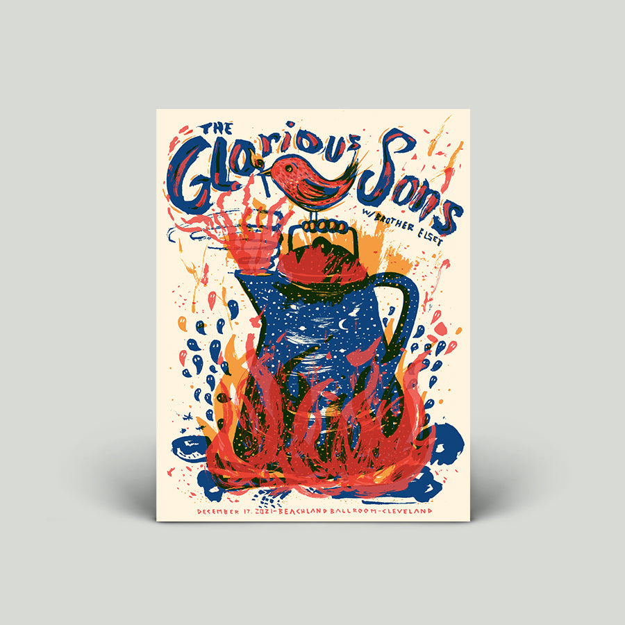 The Glorious Sons - Show Poster - Cleveland, OH (Dec 17, 2021 at Beachland Ballroom)