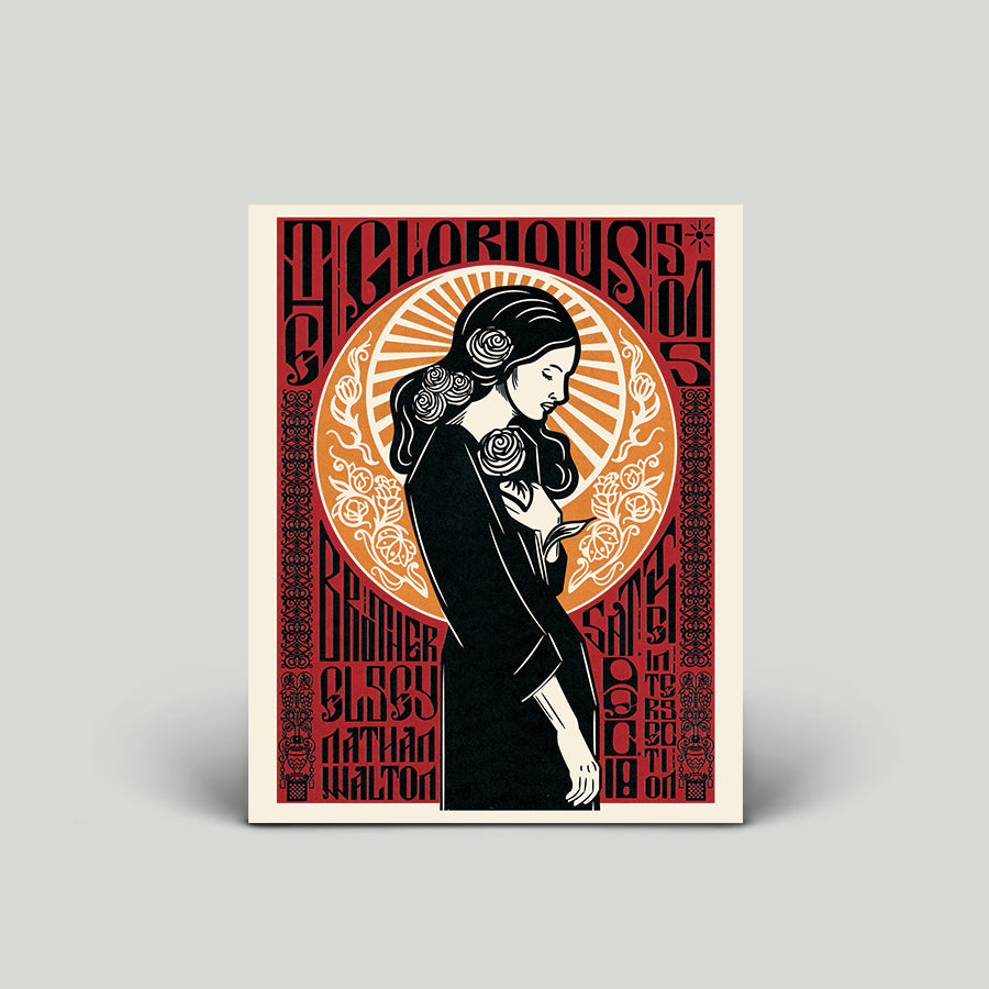 The Glorious Sons - Show Poster - Grand Rapids, MI (Dec 18, 2021 at The Intersection)