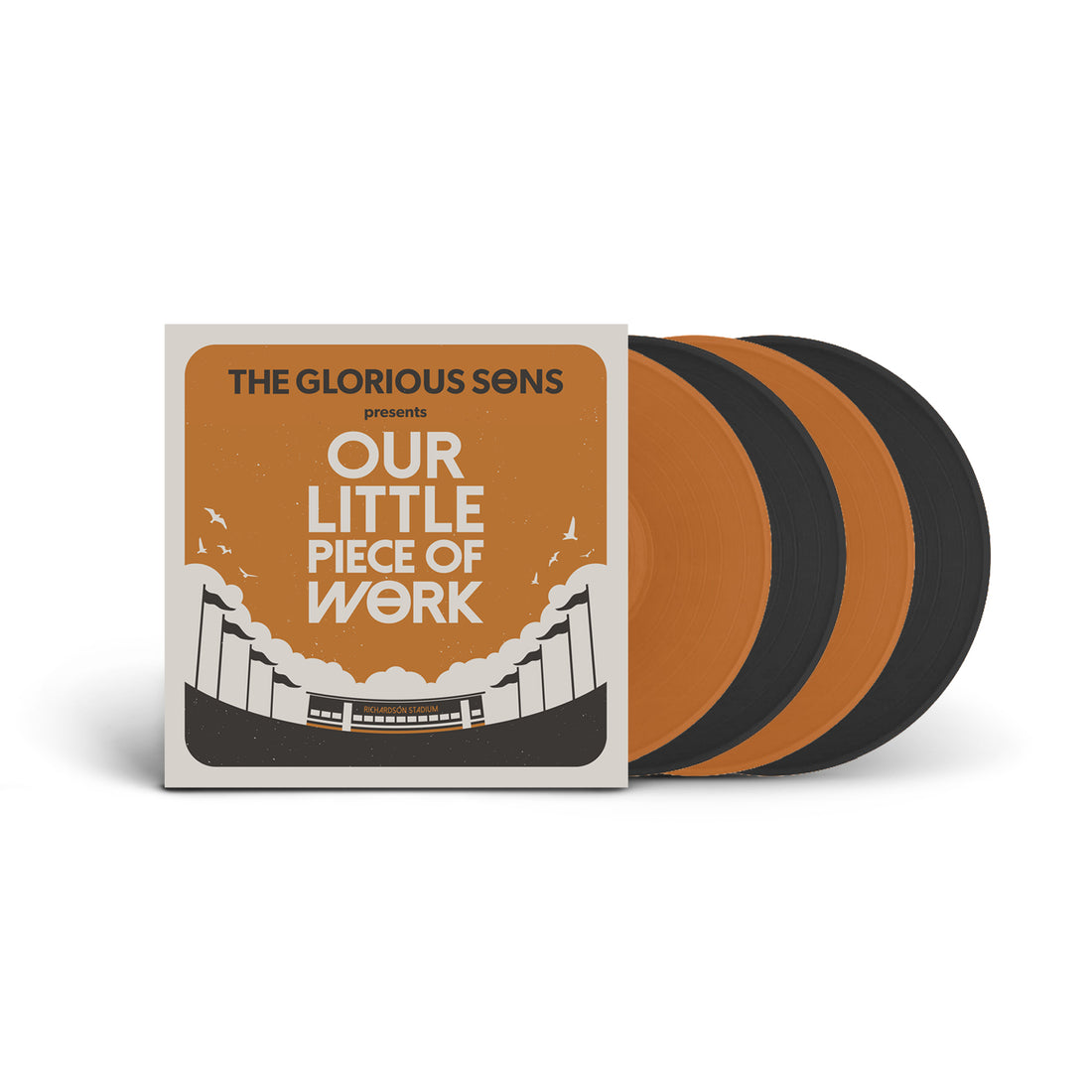 The Glorious Sons - Our Little Piece Of Work - Live at Richardson Stadium - 4 Vinyl LP Set