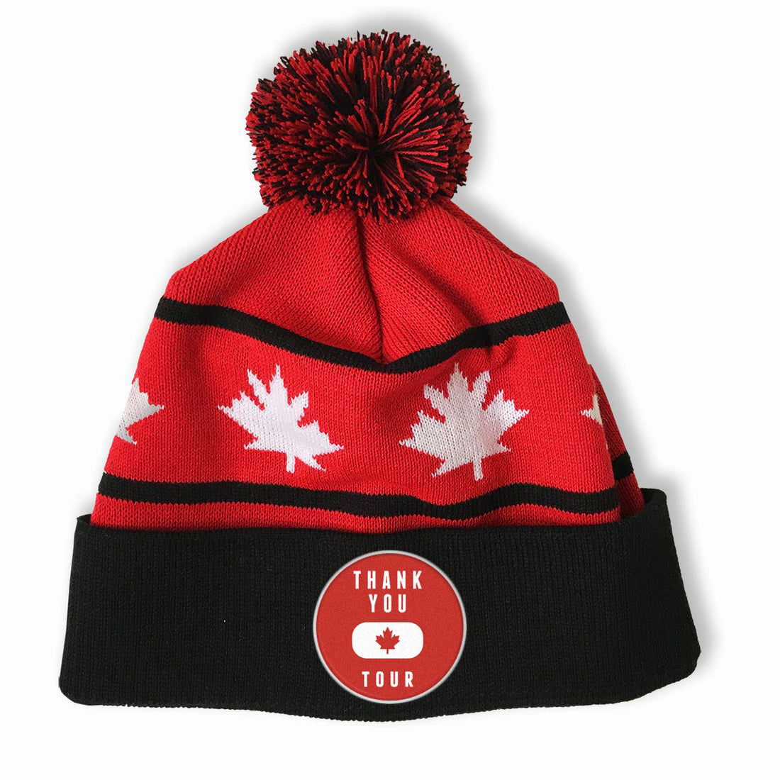 Thank You Canada Tour - Custom Knit Pom Pom Hat